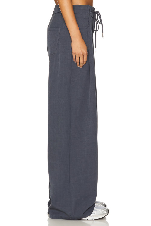 Custom Logo 2025 High quality Hot sale Adjustable Belt Trim Woman's Long Pants