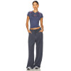 Custom Logo 2025 High quality Hot sale Adjustable Belt Trim Woman's Long Pants