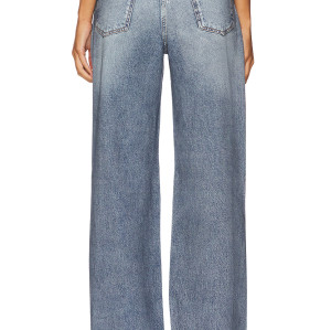 Fashionable 2025 High quality Denim Straight Wide leg Customized logo Woman's Maxi Pants