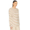 Casual Round Neckline Loose Slim Fit Plain One-Sided Long Sleeve Long Tops