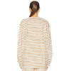 Casual Round Neckline Loose Slim Fit Plain One-Sided Long Sleeve Long Tops
