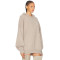 2025 Oversized Hot sale Fashionable Comfortble Soft Simple Knitted Casual Woman's Hoodies