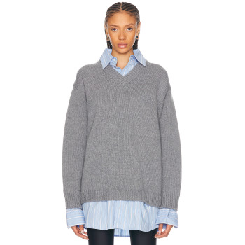 New style High quality Fashionable Comfortble Soft Simple Knitted Casual Woman's Sweater