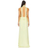 Exquisite High quality Sleeveless Backless Fashionable Halter Deep V neckline Woman's Dress