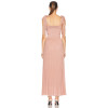 Exquisite High quality Sexy Elegant Camisole Deep Square Neck Woman's New style Long Dress