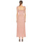 Exquisite High quality Sexy Elegant Camisole Deep Square Neck Woman's New style Long Dress