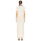Fashionable Customized Stylish Denim Collar Light V neck Bodycon Elegant Woman's Dress