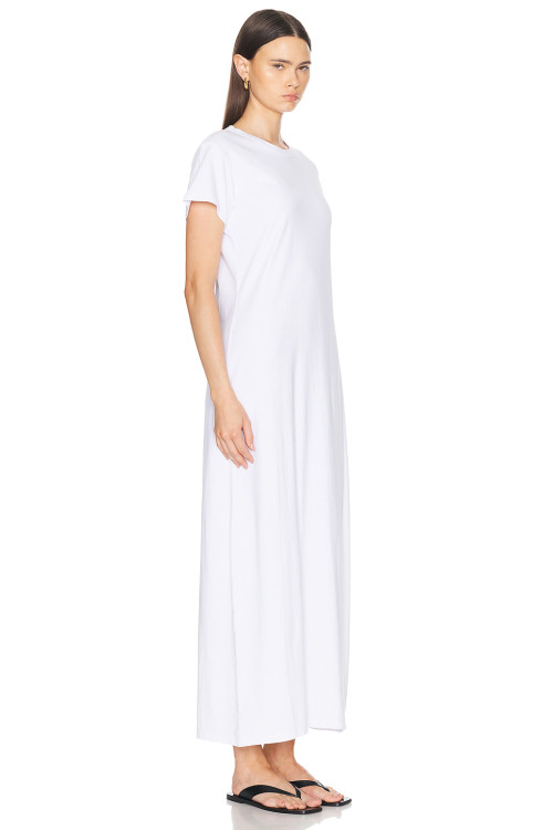 2025 Hot sale High quality Casual Leisure Round neckline Lightweight Woman's Maxi Dress
