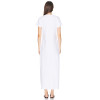 2025 Hot sale High quality Casual Leisure Round neckline Lightweight Woman's Maxi Dress