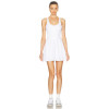 New Design Custom logo High quality Open back Bodycon Deep round neck Woman's Mini Dress