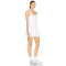 New Design Custom logo High quality Open back Bodycon Deep round neck Woman's Mini Dress