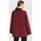 Fashion Casual  Collared Neck Welt And Flap Front Pockets Long Sleeve  Solid Color Coat
