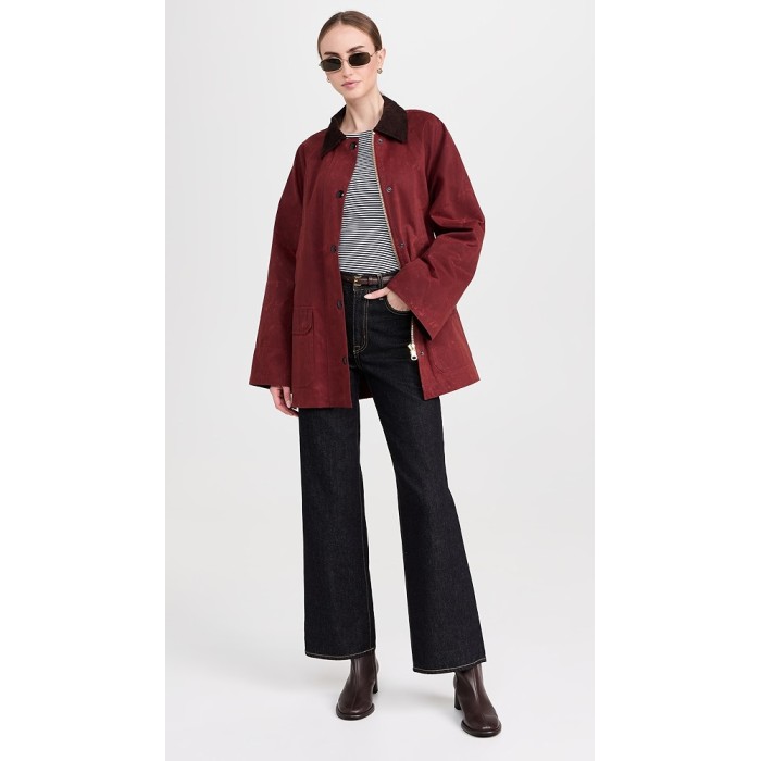 Fashion Casual Collared Neck Welt And Flap Front Pockets Long Sleeve Solid Color Coat