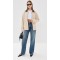 Fashion Collared Neck Slant Hip Pockets Long Sleeve  Solid Color Casual  Coat