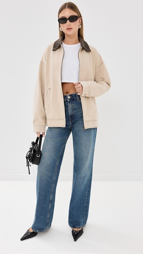 Fashion Collared Neck Slant Hip Pockets Long Sleeve  Solid Color Casual  Coat