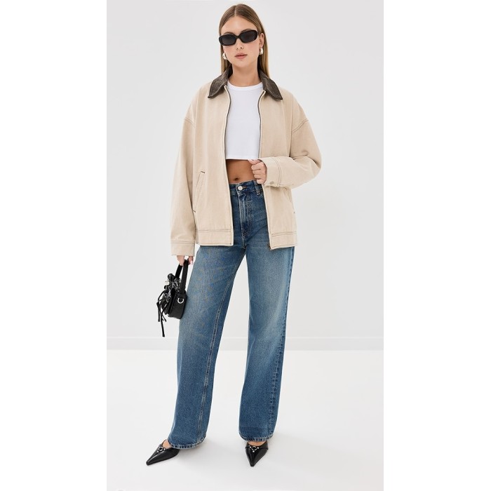 Fashion Collared Neck Slant Hip Pockets Long Sleeve Solid Color Casual Coat