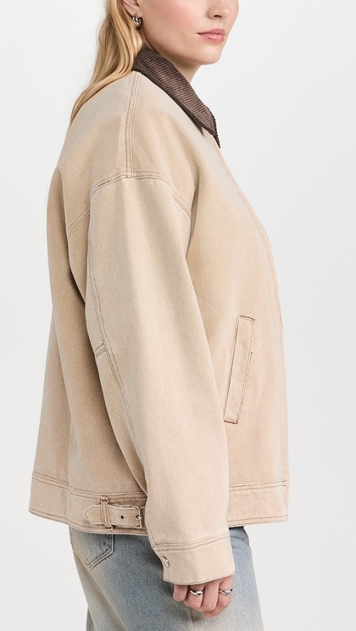 Fashion Collared Neck Slant Hip Pockets Long Sleeve  Solid Color Casual  Coat