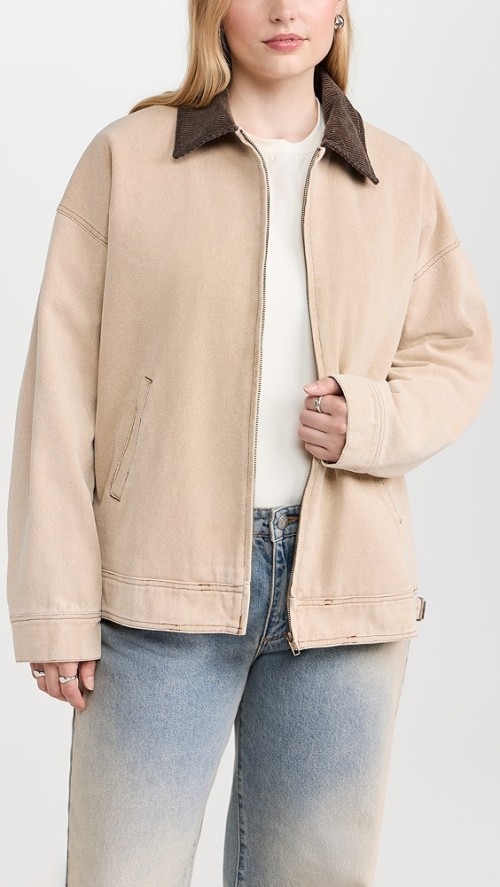 Fashion Collared Neck Slant Hip Pockets Long Sleeve  Solid Color Casual  Coat