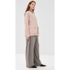 Casual Collared Neck Snap flap and hidden zip placket Long Sleeve Solid Color Fashion Coat