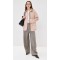 Casual  Collared Neck Snap flap and hidden zip placket Long Sleeve  Solid Color Fashion Coat