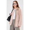 Casual Collared Neck Snap flap and hidden zip placket Long Sleeve Solid Color Fashion Coat