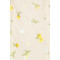 Off  White Floral Sleeveless Lace Neckline Pleated Skirt Back Bow Tie Dress