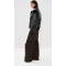 Casual  Collared Neck Two-Way Zip Closure Long Sleeve  Solid Color Fashion Coat
