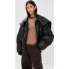 Casual Collared Neck Two-Way Zip Closure Long Sleeve Solid Color Fashion Coat