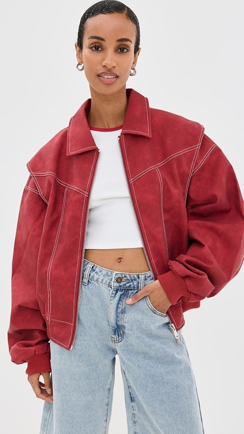 Daily Fashion Collared Neck Zip Placket Long Sleeve  Solid Color Casual  Coat