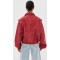 Daily Fashion Collared Neck Zip Placket Long Sleeve  Solid Color Casual  Coat