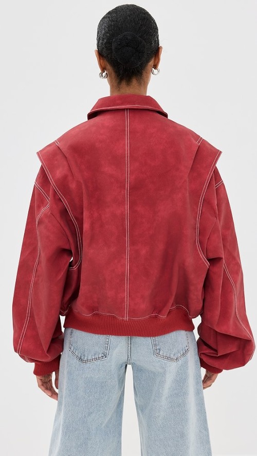 Daily Fashion Collared Neck Zip Placket Long Sleeve  Solid Color Casual  Coat