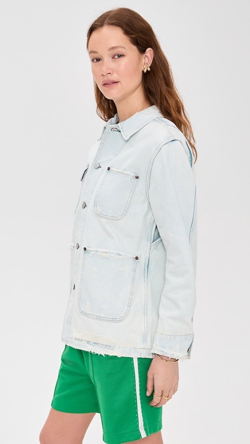 Fashion Daily Collared Neck Button Placket Patch Front Pockets Long Sleeve Coat