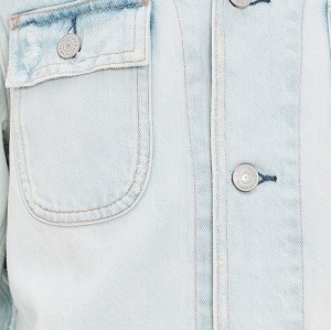 Fashion Daily Collared Neck Button Placket Patch Front Pockets Long Sleeve Coat