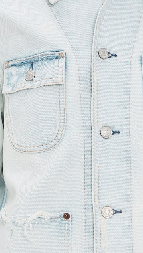 Fashion Daily Collared Neck Button Placket Patch Front Pockets Long Sleeve Coat
