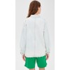 Fashion Daily Collared Neck Button Placket Patch Front Pockets Long Sleeve Coat