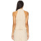 2025 Hot sale Exquisite Halter neckline Sleeveless High quality Fashionable Woman's Blouses