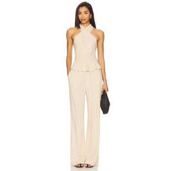 2025 Hot sale Exquisite Halter neckline Sleeveless High quality Fashionable Woman's Blouses