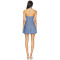 High quality Halter neckline Backless Sleeveless Slim China Manufacture Woman's Mini Dress