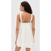 Elegant Cute Camisole Square Sleeveless Grosgrain Drawstring Backless Daily Dress