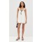 Elegant Cute Camisole Square Sleeveless Grosgrain Drawstring Backless Daily Dress