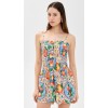 Sample Cute Camisole Square Sleeveless Smocked Elastic Bodice Backless Daily Dress
