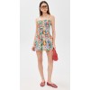Sample Cute Camisole Square Sleeveless Smocked Elastic Bodice Backless Daily Dress