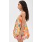 Cute Sample Bandeau Neckline Sleeveless Non-Slip Rubber Binding Bubble Hem Daily Dress