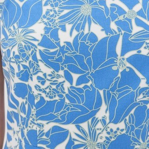 Elegant Fashion Square Neckline Sleeveless Floral Print Backless Casual Dress