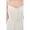 Elegant V-Neckline Sleeveless Backless Solid Color Floral Embroidered Casual Dress
