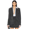 2025 Fashionable Stylish Exquisite High quality Luxury Deep V neck  Woman's Formal Blazer