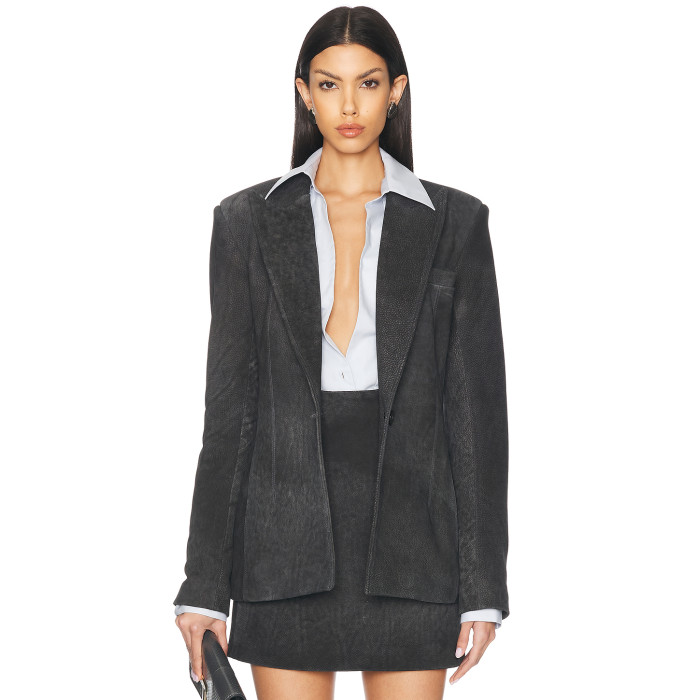 2025 Fashionable Stylish Exquisite High quality Luxury Deep V neck  Woman's Formal Blazer