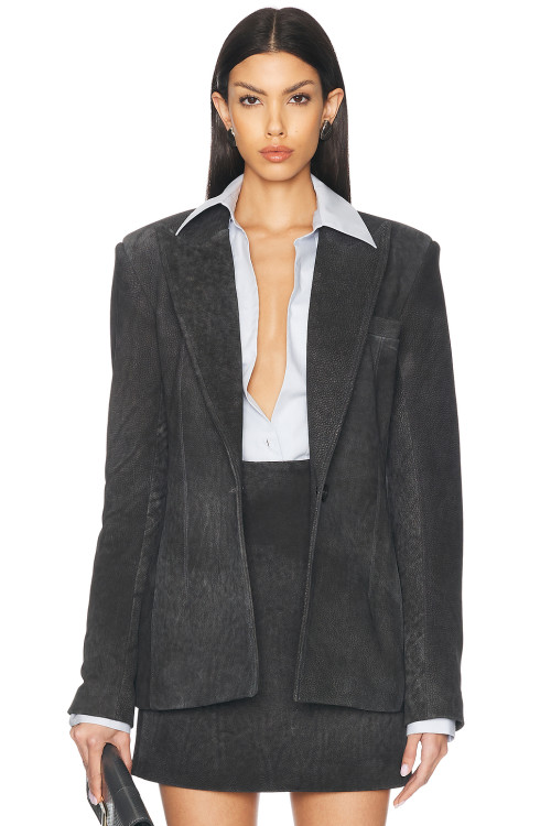 2025 Fashionable Stylish Exquisite High quality Luxury Deep V neck  Woman's Formal Blazer