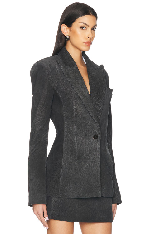2025 Fashionable Stylish Exquisite High quality Luxury Deep V neck  Woman's Formal Blazer