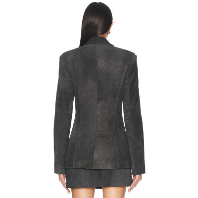 2025 Fashionable Stylish Exquisite High quality Luxury Deep V neck  Woman's Formal Blazer